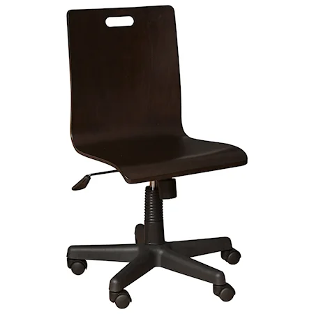 Contemporary Desk Chair with Casters